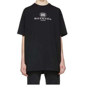 Balenciaga Mode Oversized T-Shirt